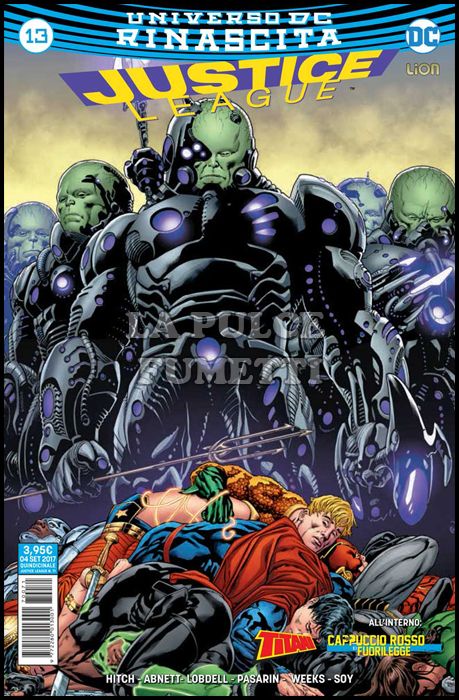 JUSTICE LEAGUE # 71 - JUSTICE LEAGUE 13 - RINASCITA